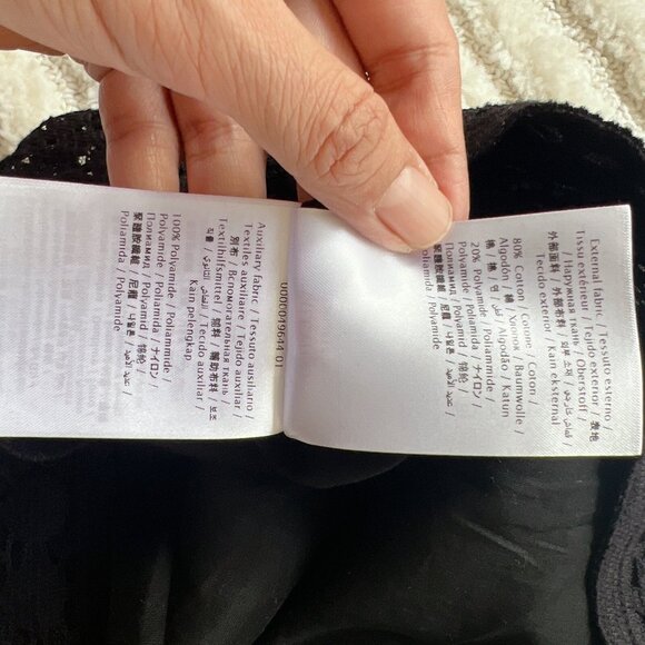 Valentino Floral Patterned High Waist Shorts Black Size 48/ XL -$1600- NWT - Picture 8 of 9